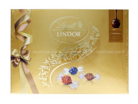 Lindt Lindor Assorted Chocolate Gift Box 168g on Sale