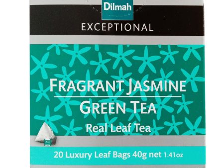 Dilmah Exceptional Fragrant Jasmine Tea 40g Fashion