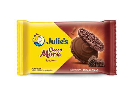 Julies Choco More Sandwich Cookies 132g Sale