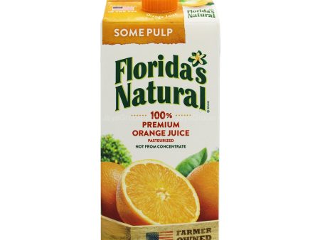 Floridas Natural Premium Orange Juice with Some Pulp 1.5L Sale