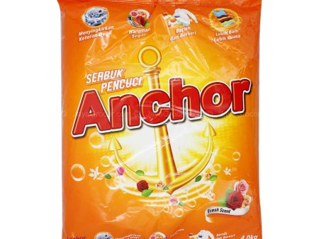 Anchor Detergnt Powder Fresh Scent 4kg For Discount