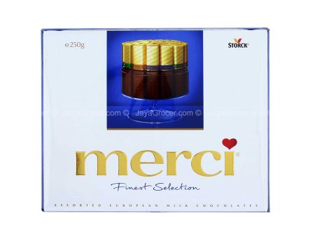 Storck Merci Assorted European Milk Chocolate 250g For Discount