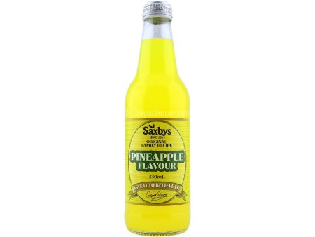 Saxbys Pineapple Soft Drink 330ml Online Sale