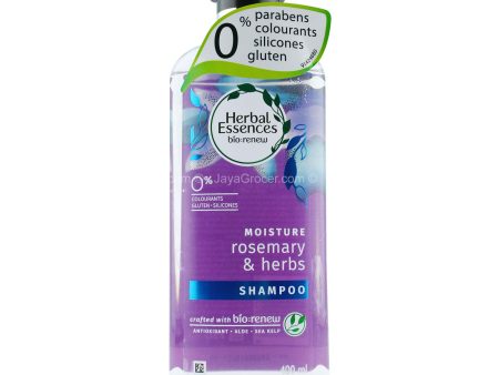 Clairol Herbal Essence Moisture Rosemary and Herbs Shampoo 400ml Online Sale