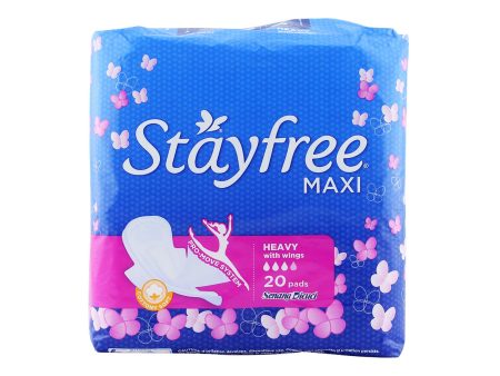 Stayfree Heavy Maxi Wing Pad 23cm x 20pcs Online Sale