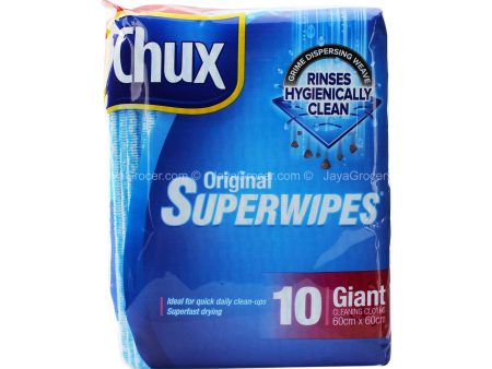 Chux Original Giant Superwipes 10pcs Fashion