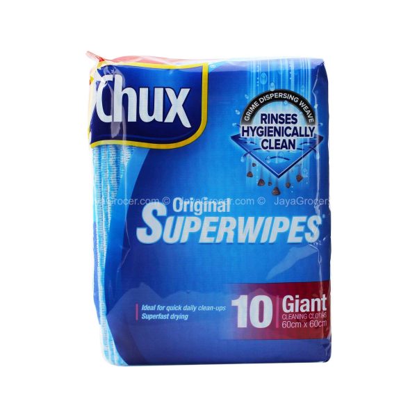 Chux Original Giant Superwipes 10pcs Fashion