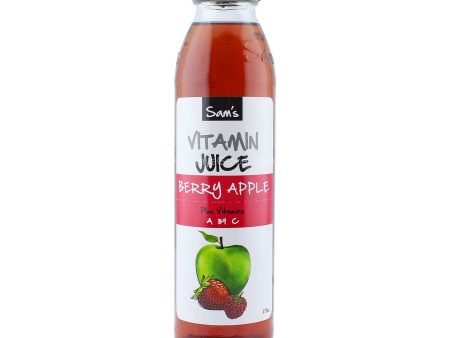 Sam’s Berry Apple Vitamin Juice 375ml Discount