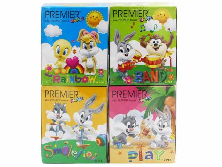 PREMIER KIDS CUBE FACIAL TISSUE 4X70 S*1 Fashion