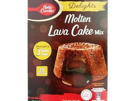 Betty Crocker Molten Lava Cake Mix 400g Online now