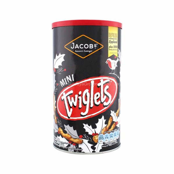 Jacobs Twiglets Christmas Caddy 200g Discount