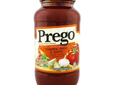 Prego Tomato Basil And Garlic Pasta Sauce 680g Discount