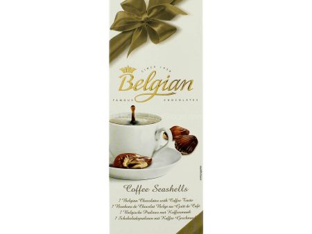 Belgian Coffee Seashells Chocolate 60g Hot on Sale