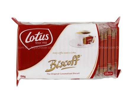 Lotus Biscoff Original Caramelised Biscuit 156g Online now