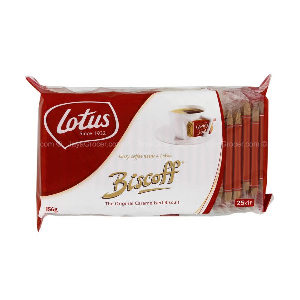 Lotus Biscoff Original Caramelised Biscuit 156g Online now