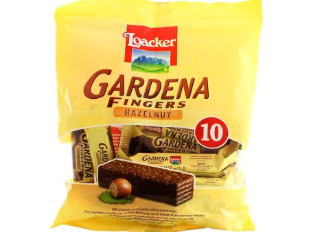 LOACKER GARDENA FINGERS HAZELNUT 125G *1 Hot on Sale