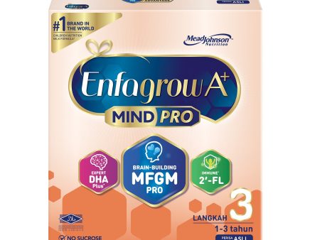 Enfagrow A+ MindPro Step 3 with MFGM Pro, DHA Pro and 2 -FL (Original) 500g For Sale