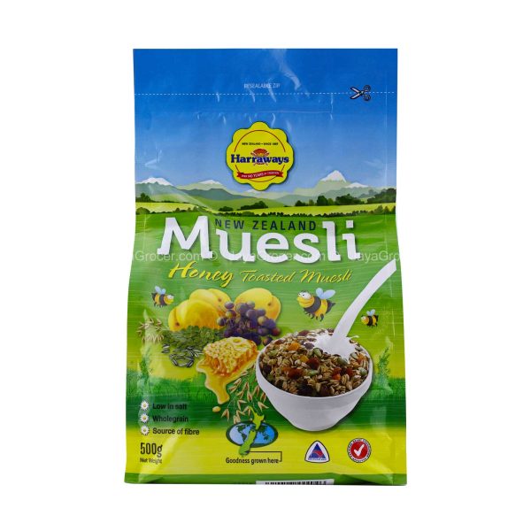 Harraways muesli honey toasted 500g Hot on Sale