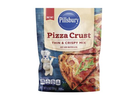 PILLSBURY MIX PIZZA CRUST REGULAR 6.5OZ Hot on Sale