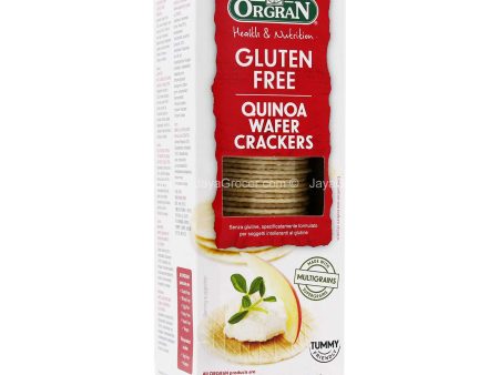 ORGRAN WAFER CRACKER WITH QUINOA 100G Online Hot Sale