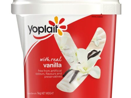 Yoplait Vanilla Yoghurt 1kg Fashion