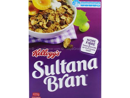 KELLOGGS AUST SULTANA BRAN 420G *1 Fashion