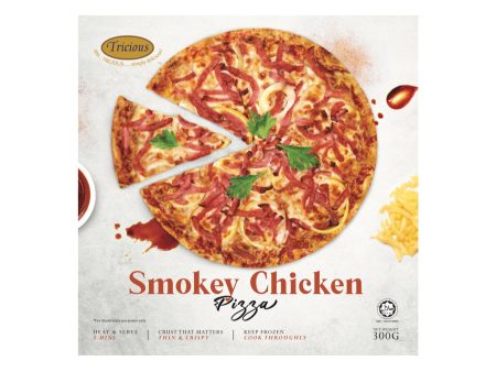 Tricious 9.5inch Smokey Chicken Pizza 300g Hot on Sale