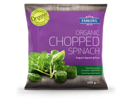 Emborg Frozen Organic Chopped Spinach 400g For Discount