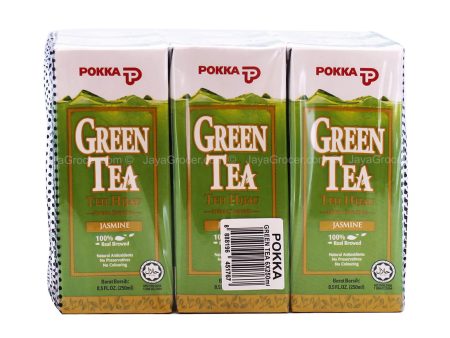 Pokka Jasmine Green Tea 250ml x 6 Sale