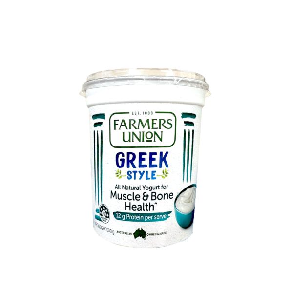 Farmers Union Greek No Fat 500g For Cheap