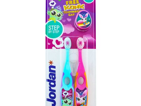 JORDAN TOOTHBRUSH STEP 2 TWIN PACK Fashion