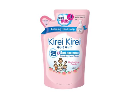 Kirei Kirei Anti-Bacterial Foaming Peach Hand Wash Refill 200ml Online now