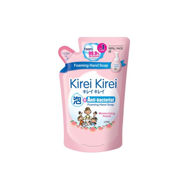 Kirei Kirei Anti-Bacterial Foaming Peach Hand Wash Refill 200ml Online now