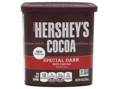 Hershey s Cocoa Special Dark 100% Cocoa Powder 226g Online Sale