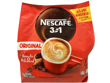 Nescafe 3 in 1 Original Coffee 18g x 25 For Discount