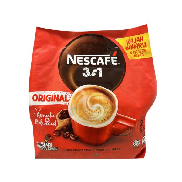 Nescafe 3 in 1 Original Coffee 18g x 25 For Discount