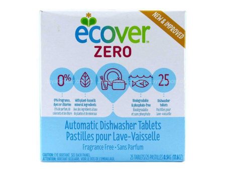 Ecover Zero Automatic Dishwasher Tablets 25pcs Hot on Sale