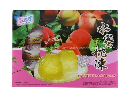 Y&L HONEY PEACH JELLY 500G Online now