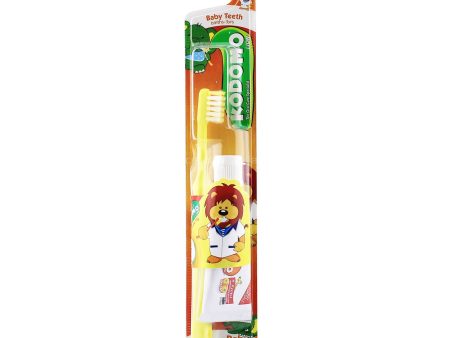 Kodomo Lion Pro Children’s Toothbrush (1-3yrs) 1pc For Sale