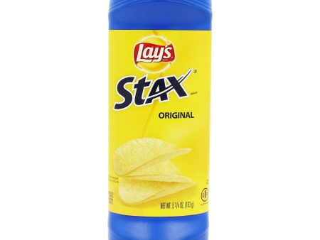 Lays Stax Original Potato Chips 163g For Discount