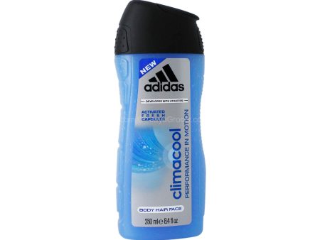 Adidas Climacool Body Hair Face Shower Gel 250ml Cheap