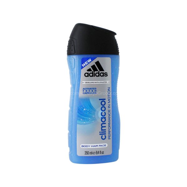 Adidas Climacool Body Hair Face Shower Gel 250ml Cheap