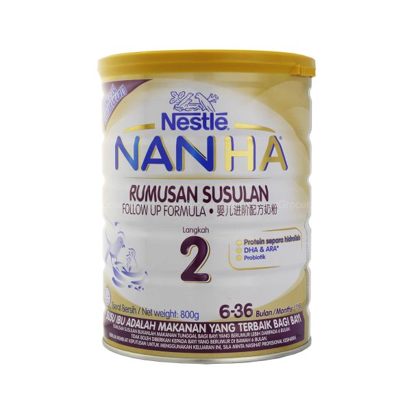 Nestle Nan Ha Follow Up Infant Formula Step 2 800g Online now