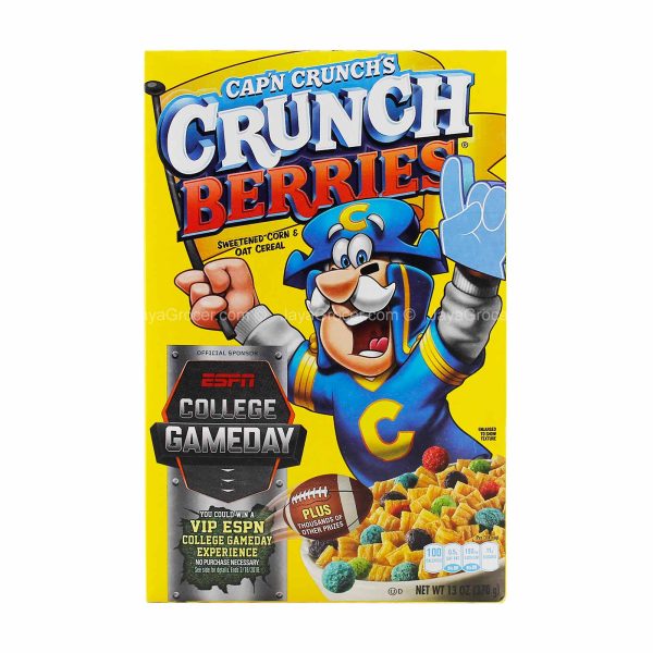 Cap’N Crunch’s Berries Crunch Sweetened Corn & Oat Cereal 370g Sale