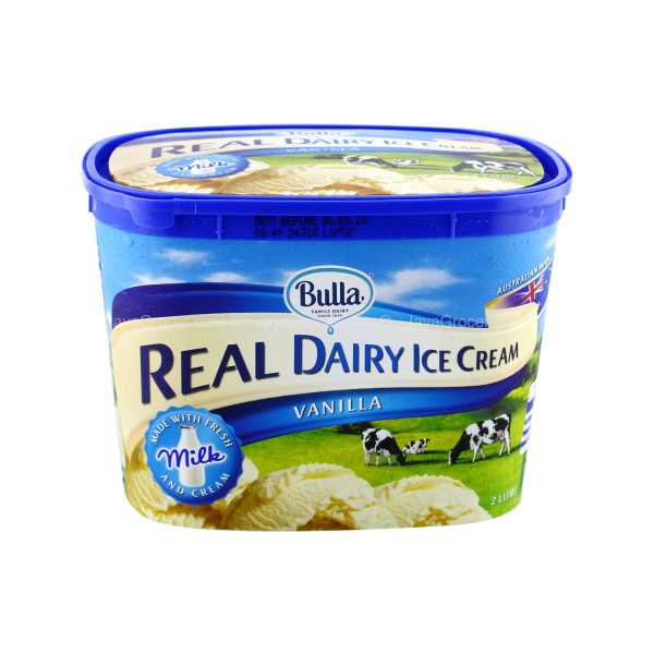 Bulla Vanilla Ice Cream Tub 2L Supply