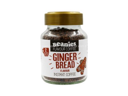 Beanies Ginger Bread Flavour Instant Coffee 50g Online now