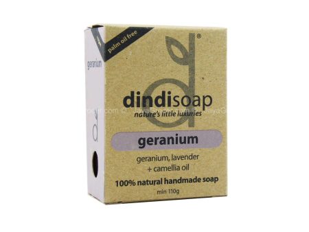 Dindi Soap Geranium 110g Hot on Sale