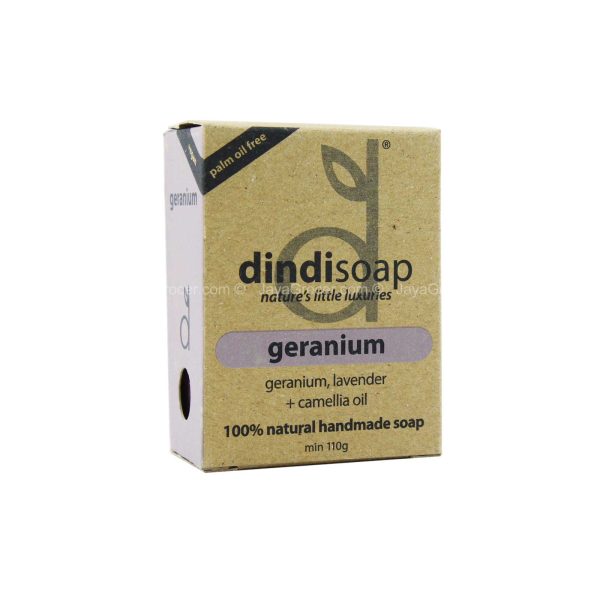 Dindi Soap Geranium 110g Hot on Sale