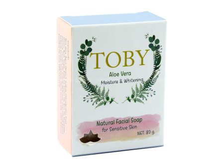 Toby Aloe Vera Moisture & Whitening Natural Facial Soap 80g Online Sale