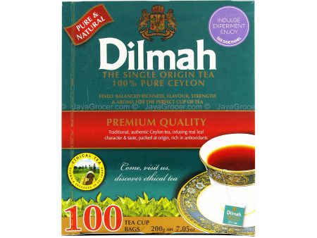 Dilmah Premium Quality Tea Bags 2g x 100 Fashion